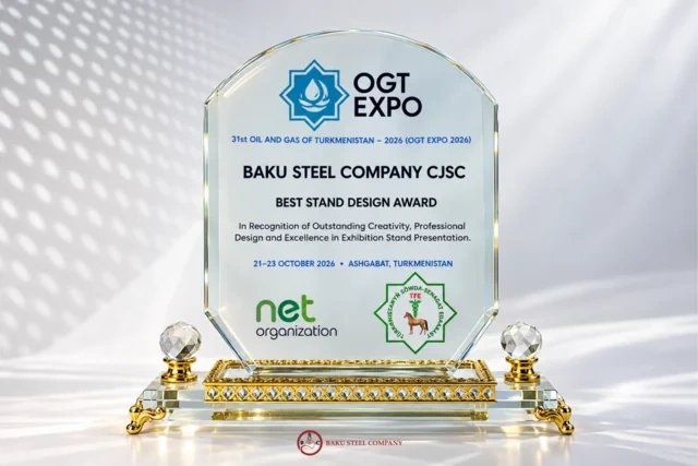 "Baku Steel Company" Türkmənistanda keçirilən sərgidə məhsul portfelini təqdim etdi