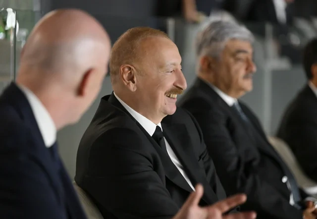 Prezident İlham Əliyev "FIFA U-15 World Cup and Festival"ın final matçını izləyib, mükafatlandırma mərasimində iştirak edib - Foto