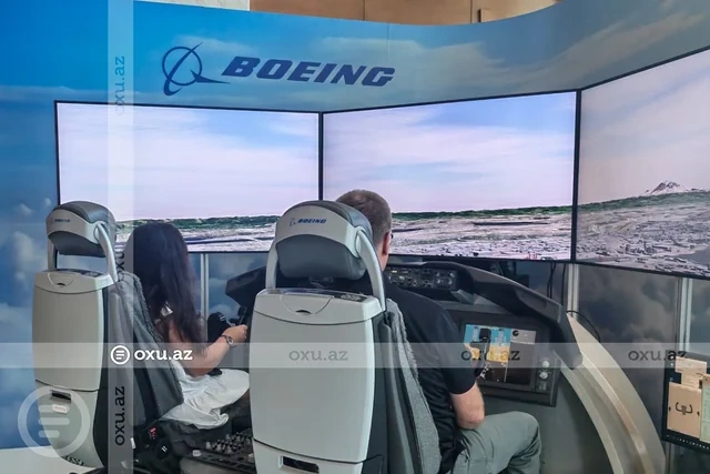 Azərbaycan Hava Yolları vətəndaşlara pilot həyəcanı yaşatdı - FOTO