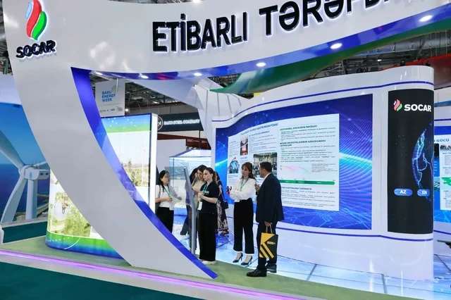 SOCAR 31-ci Beynəlxalq Xəzər Neft və Qaz Sərgisində öz stendi ilə təmsil olunur