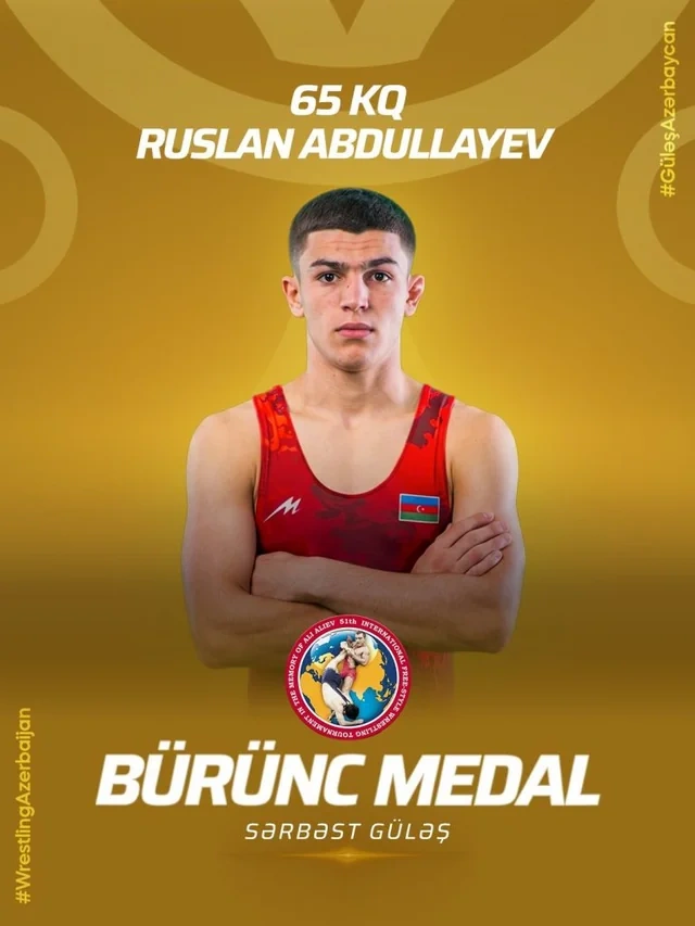 Azərbaycanın iki güləşçisi Rusiyada keçirilən turnirdə medallar qazanıb - FOTO