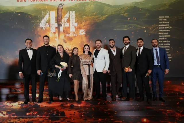 "44" bədii filminin premyerası baş tutub: Arzu Əliyeva və Alyona Əliyeva təqdimatda iştirak ediblər - Foto