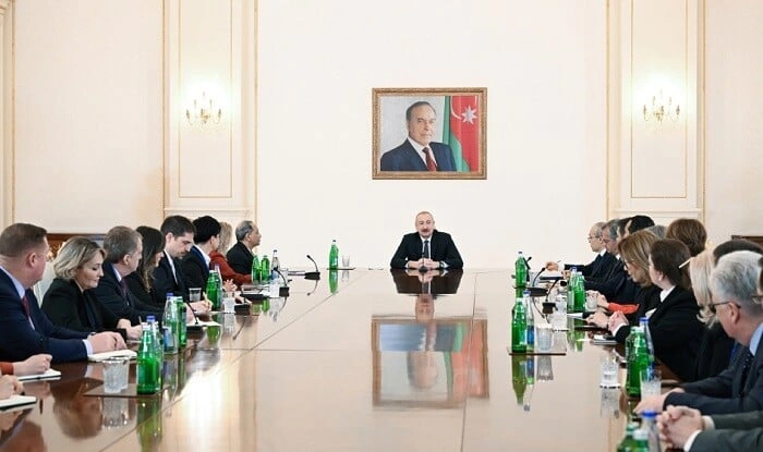 Prezident ABŞ Ticarət Palatasının nümayəndə heyətini qəbul etdi
