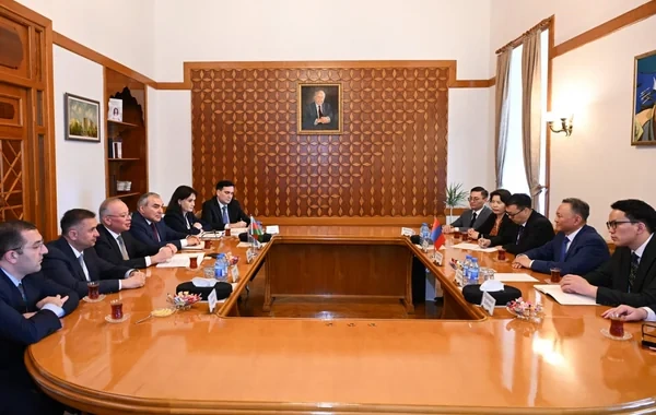 Konstitusiya Məhkəməsində Monqolustanın baş prokuroru ilə görüş olub