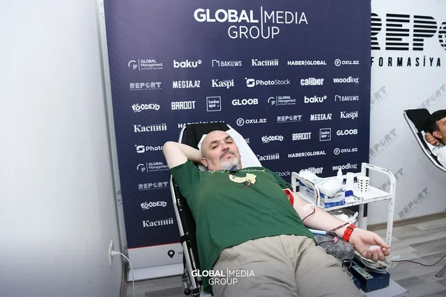 "Global Media Group" talassemiyalı xəstələr üçün qanvermə aksiyası keçirib - FOTO - VİDEO