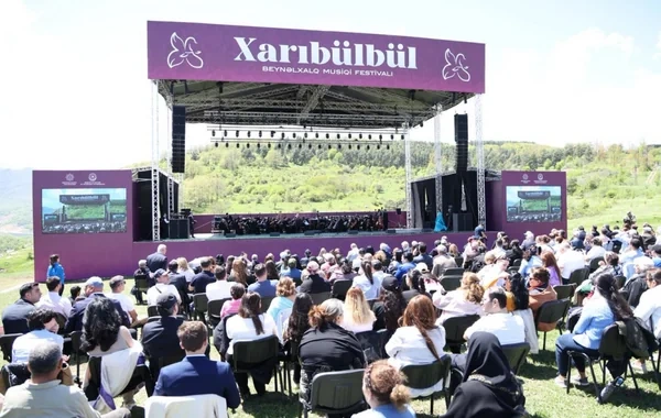 Şuşada IX "Xarıbülbül" Beynəlxalq Musiqi Festivalı başlayıb - FOTO