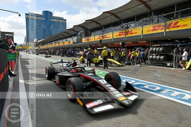 "Formula-2": Zəncirvari qəzadan sonra mübarizə bərpa olundu - FOTO