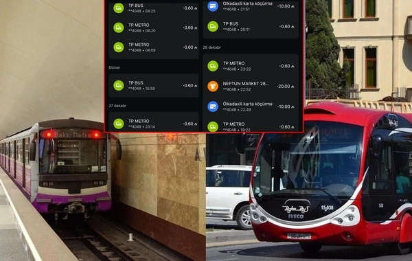 "Metro və avtobusdan istifadə etmirəm, amma kartımdan gedişhaqqı çıxılır" - ŞİKAYƏT
