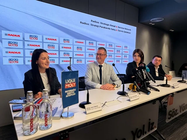 "LIQUI MOLY" "Radius"a "Strateji pərakəndə satış və servis şəbəkəsi" statusu təqdim edib