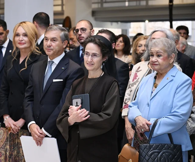 Leyla Əliyeva Müqəddəs Taxt-Tacda Azərbaycan xalçaları sərgisinin açılışında iştirak edib - FOTO