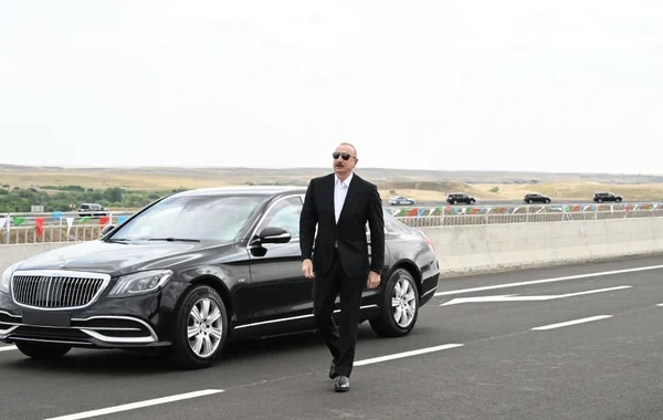 Azərbaycan Prezidenti: "Horadiz-Ağbənd avtomobil yolu demək olar ki, hazırdır"
