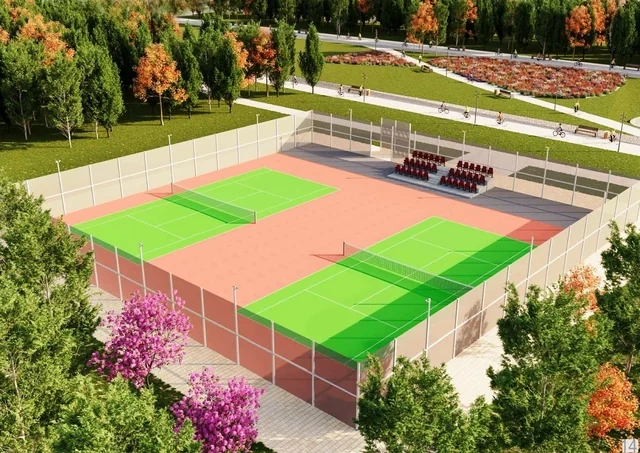 Bakıda yeni park salınır - Foto