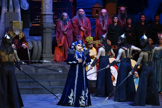 Bakıda "Turandot" tamaşasının premyerası baş tutub - Foto