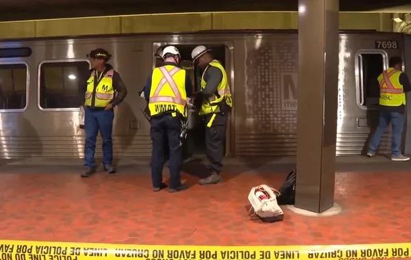 Vaşinqton metrosunda qəza: 11 nəfər xəsarət alıb