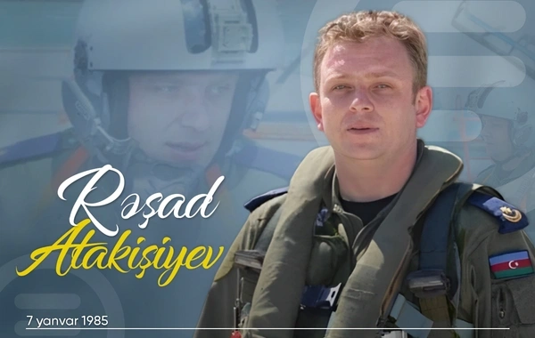 Şəhid pilot Rəşad Atakişiyevin doğum günüdür