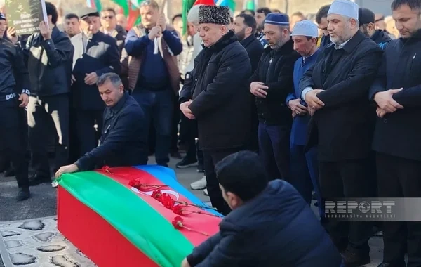 Mingəçevirdə I Qarabağ müharibəsinin itkin-şəhidi Şahin Kərimov dəfn edilib