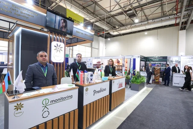 KOBİA-nın dəstəyi ilə KOB-lar "Caspian Oil & Gas" sərgisində məhsul və xidmətlərini nümayiş etdirirlər - FOTO