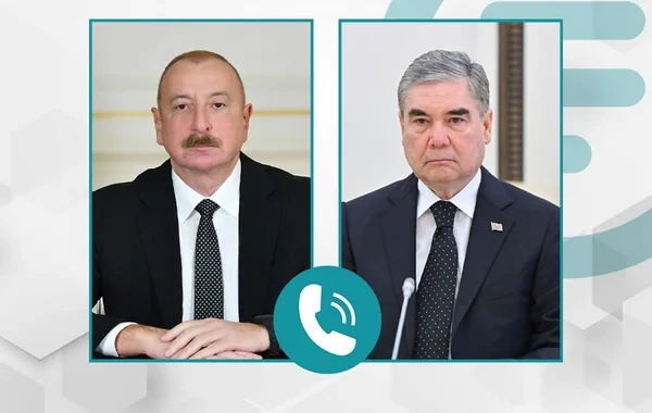 İlham Əliyevlə Qurbanqulu Berdiməhəmmədov arasında telefon danışığı baş tutub