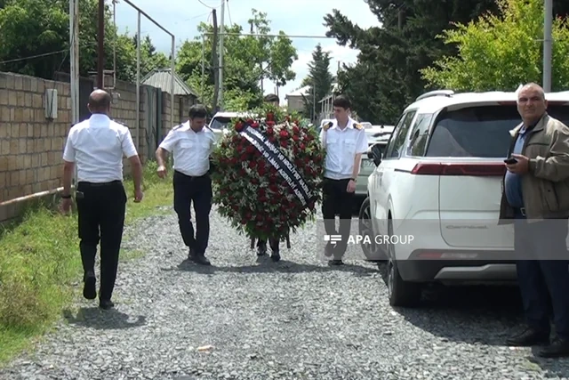 Azov dənizində dron hücumunda həlak olan Məhəmməd Əliyev Zaqatalada dəfn olunub - FOTO