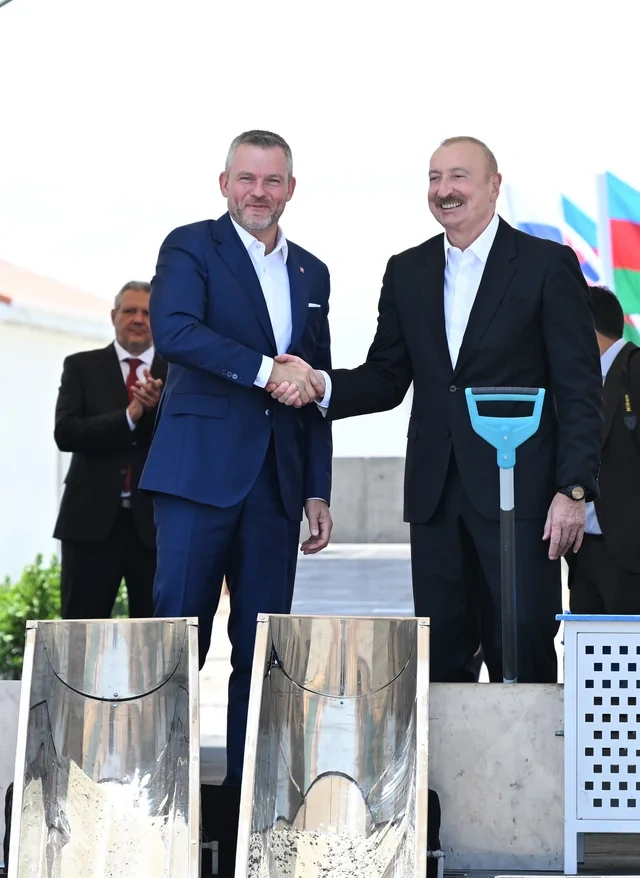 Azərbaycan və Slovakiya prezidentləri Ağdamın Baş Qərvənd kəndində görülən işlərlə tanış olublar - FOTO - VİDEO