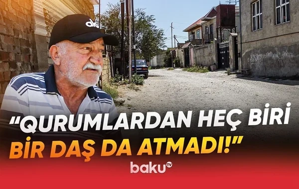 Masazırda bitməyən yol problemi: "Qurumlar deyirlər ki, pul yoxdur" - VİDEO