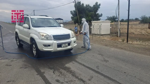 Samuxun qarayara aşkarlanan kəndində nəzarət postu quruldu - FOTO