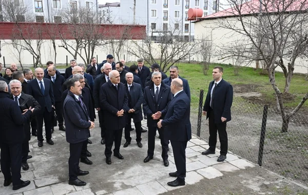 Əlaqələndirmə Qərargahının üzvləri Xocavənd şəhərində təmir olunmuş fərdi evə baxış keçiriblər