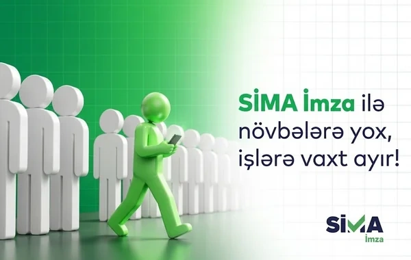 "SİMA İmza" ilə vergi hesabatlarını altı ay pulsuz təqdim et