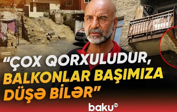 Qurumlar məsuliyyəti bir-birinin üstünə atdı: "100 ilin binasıdır, hamı əziyyət çəkir" - VİDEO