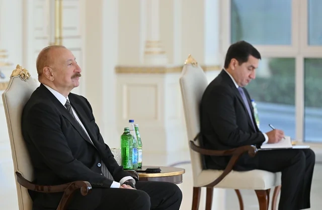 Prezident Estoniyanın ölkəmizə yeni təyin olunmuş səfirini qəbul edib - FOTO