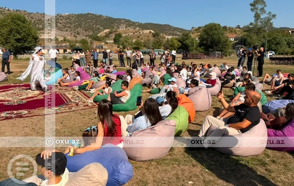 Laçında "Şəngülüm, Şüngülüm, Məngülüm" nağıl-tamaşası nümayiş etdirilib - FOTO