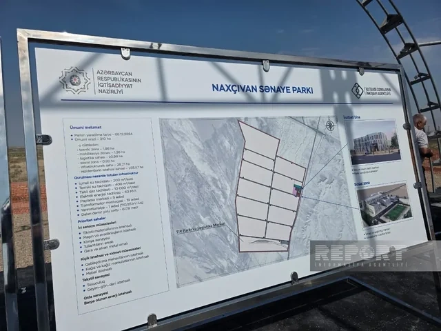 Naxçıvan Sənaye Parkı necə olacaq? - FOTO - VİDEO