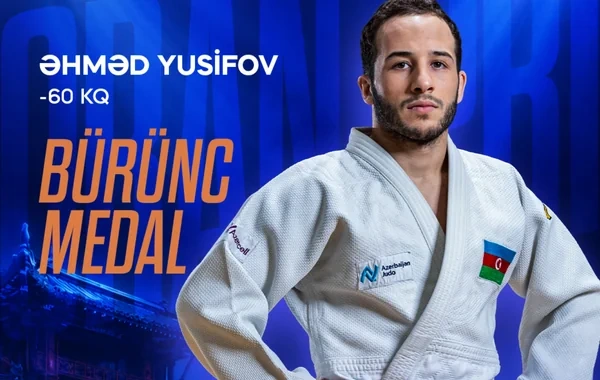 Çindəki Qran-pridə uğurlu start: Cüdoçumuz bürünc medal qazandı