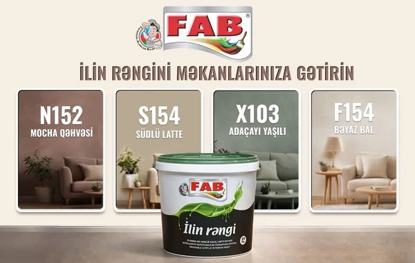 FAB 2026-cı ilin rənglərini elan edib