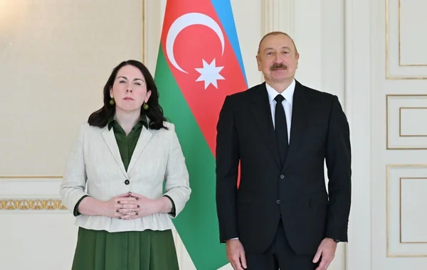 Prezident İrlandiyanın Azərbaycana yeni təyin olunmuş səfirini qəbul edib - FOTO