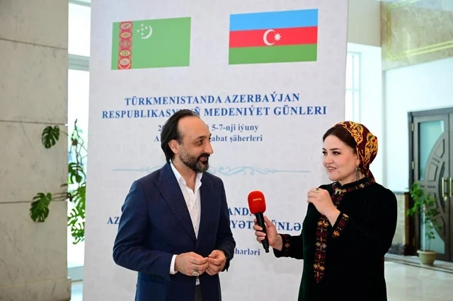 Türkmənistanda Azərbaycan Mədəniyyəti Günləri "Tağıyev: Neft" bədii filminin nümayişi ilə başlanıb - FOTO