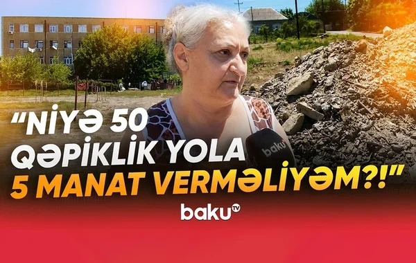 Əhali pərişan halda: "21 ildir marşrut görməmişəm" - VİDEO