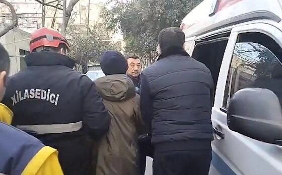 Keşləni su basdı: FHN sakinləri təxliyə edir - Video