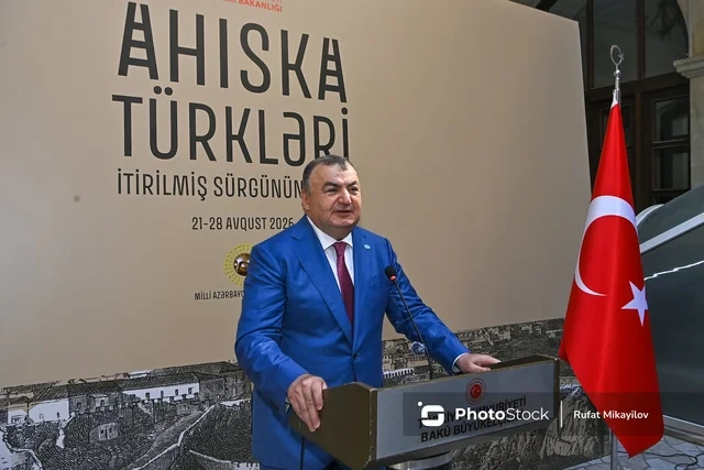 Bakıda "Axıska türkləri - İtmiş sürgünün izində" sərgisi keçirilib - FOTO