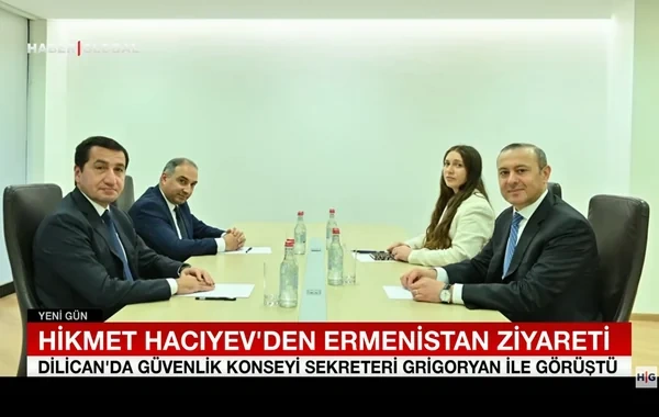 "Haber Global: Hikmət Hacıyevin Dilican səfərində sülh gündəliyində duran vacib məsələlər müzakirə edildi - VİDEO