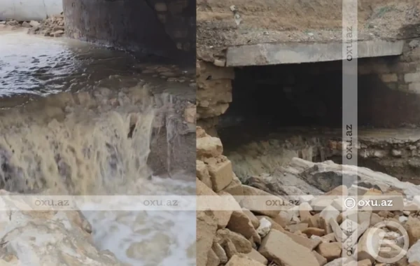 Lökbatan–Güzdək yolunda körpü uçub: "Bir ildir vəziyyət belədir" - VİDEO