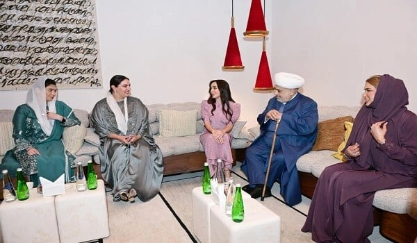 Leyla Əliyeva "İnsan Qardaşlığı Məclisi" tədbirində... - Foto