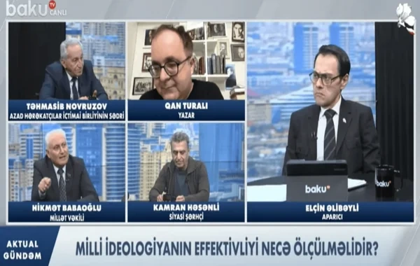 "Bu hansı dildədir?" - Canlı yayımda sərt polemika + VİDEO