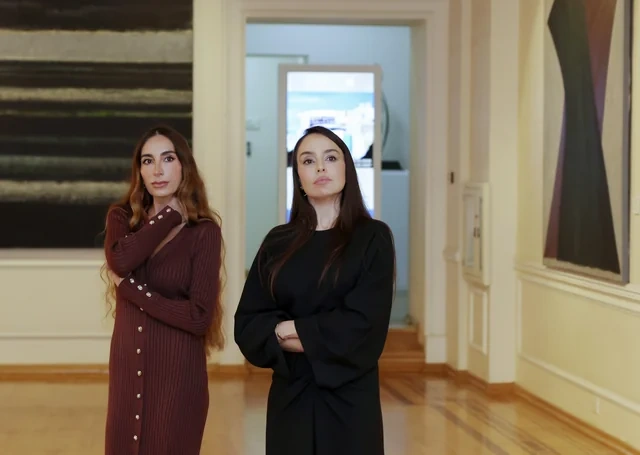 İlham Əliyev, Mehriban Əliyeva və ailə üzvləri "Mənim Abşeronum: Üstə gəl" adlı retrospektiv sərgi ilə tanış olublar - Foto