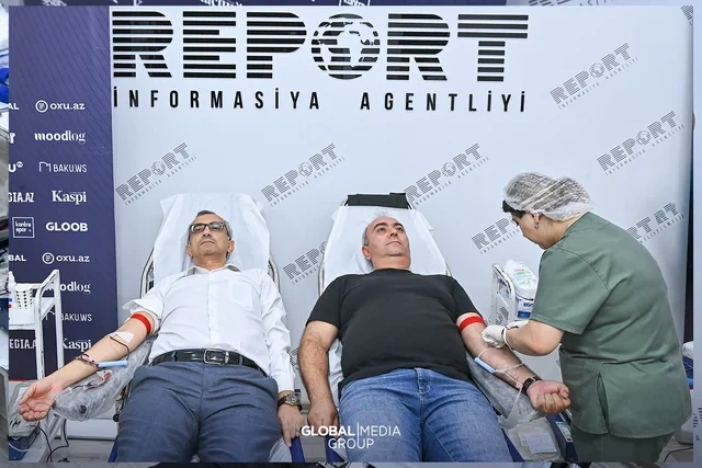 "Global Media Group" talassemiyalı xəstələr üçün qanvermə aksiyası keçirib - FOTO - VİDEO