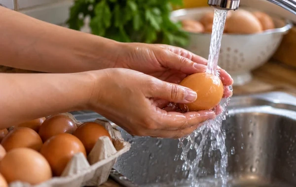Toyuq yumurtalarını bişirməzdən əvvəl yumaq lazımdırmı? - Həkimdən açıqlama