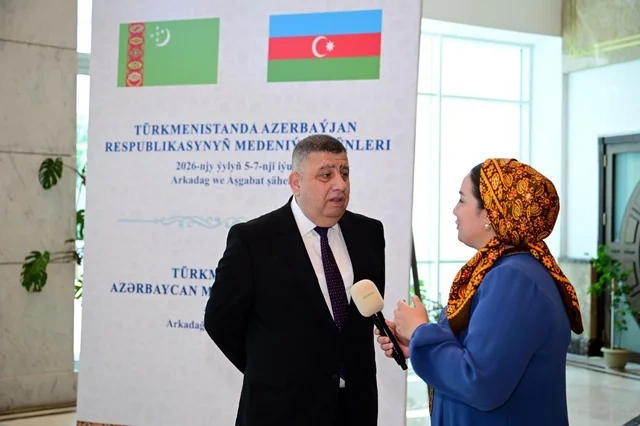 Türkmənistanda Azərbaycan Mədəniyyəti Günləri "Tağıyev: Neft" bədii filminin nümayişi ilə başlanıb - FOTO