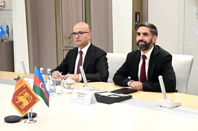 Rövşən Nəcəf Vicita Herat ilə görüşüb - Foto