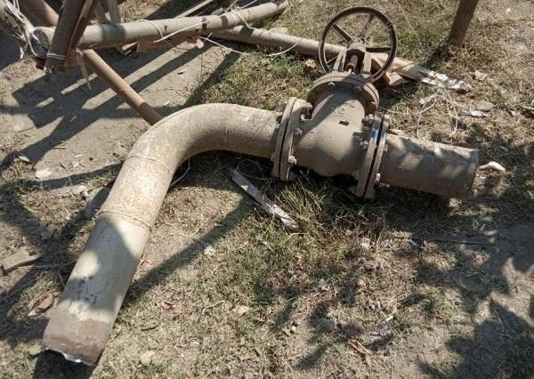 Maşın boru xəttinə çırpıldı, rayonun qaz təchizatı dayandırıldı