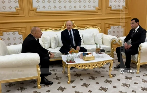 Türkmənistanda Prezident İlham Əliyevin liderlərlə qeyri-rəsmi görüşü - FOTO